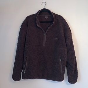SKIMS Teddy Pullover in Espresso Size 4X